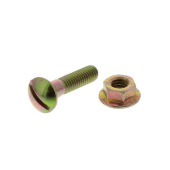 PERNO Y TUERCA X10 M6*25